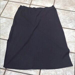 Coldwater Creek Black Midi Pencil Skirt Cocktail